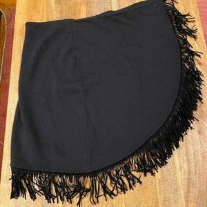 St. John Fringed Skirt
